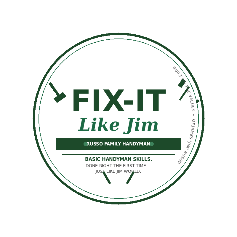 Fix-It Like Jim – Russo Family Handyman logo